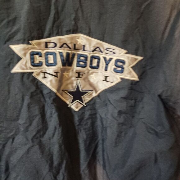 Vtg Logo 7 NFL Dallas Cowboys Zip Insulated Jacket Youth Sz: Medium (10-12) - Picture 4 of 5